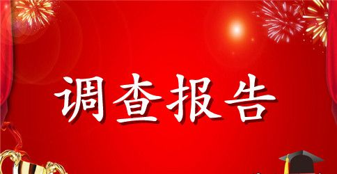 家乡环境调查报告范文