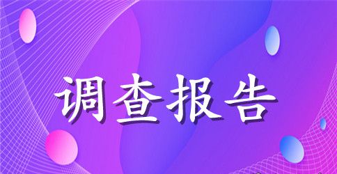 关于大学生就业情况的调查报告模板