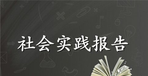 假期(暑期)社会实践报告1500字