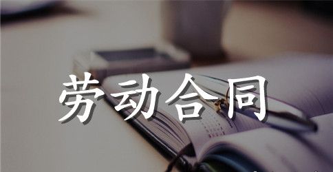 关于劳动合同模板集锦十篇