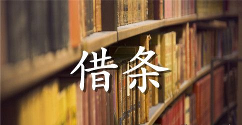 欠条的主要内容和注意重点