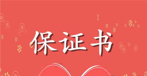 第三方无限连带责任保证书