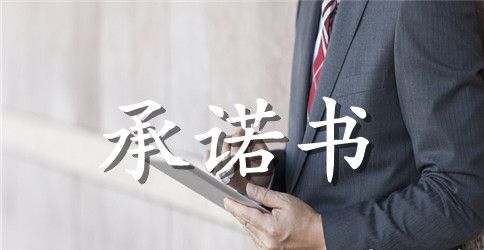 社会治安维护岗承诺书