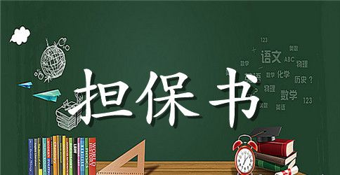 学生类电脑使用担保书